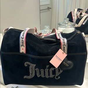Juicy Couture Black Women's duffel bag